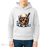 I’Ll Be In The Backyard Bourbon Whiskey Stogie Bourbon Lovers Sarcastic Kids Hoodie thumb 4