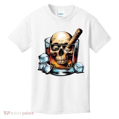 I’Ll Be In The Backyard Bourbon Whiskey Stogie Bourbon Lovers Sarcastic Kids T-Shirt