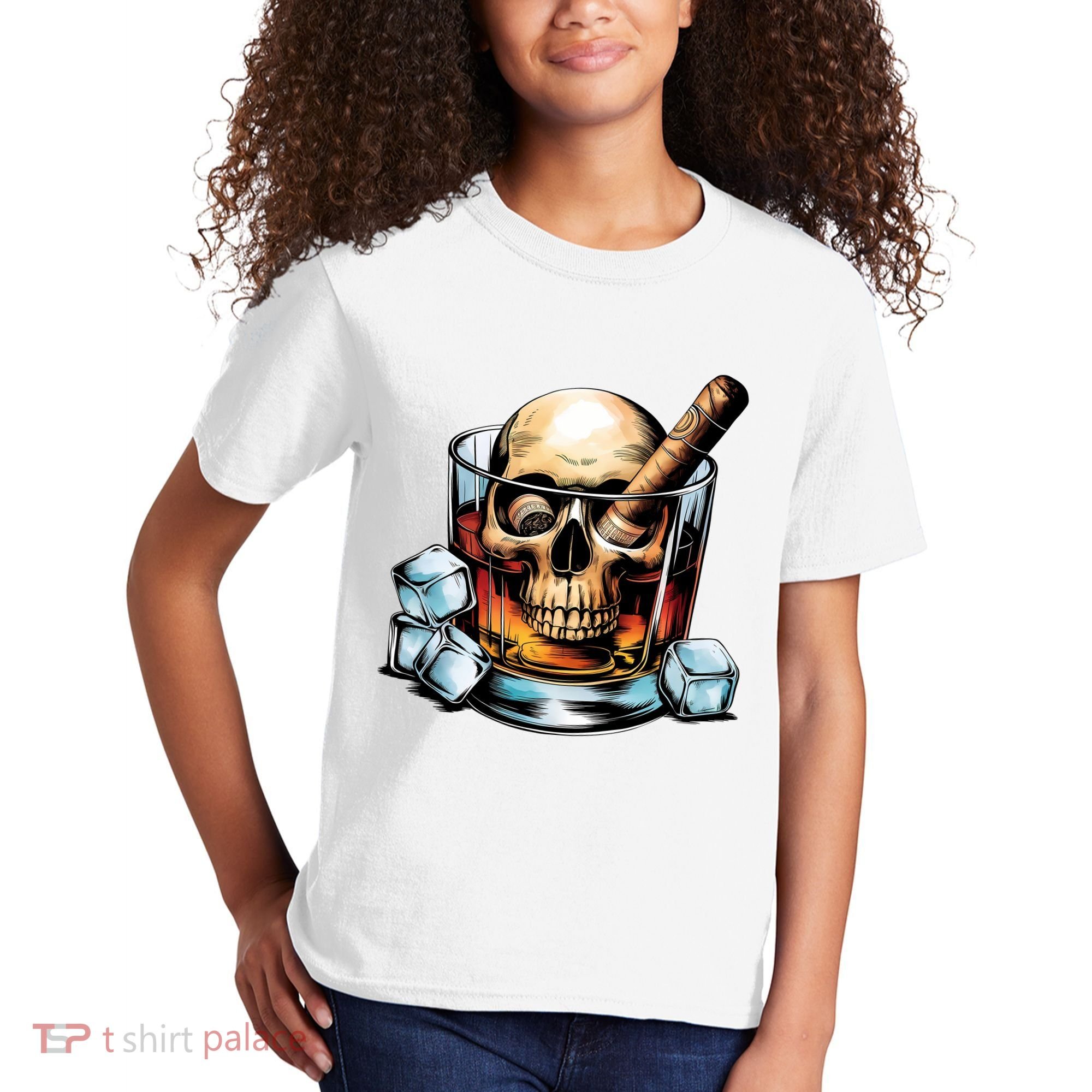 I’Ll Be In The Backyard Bourbon Whiskey Stogie Bourbon Lovers Sarcastic Kids T-Shirt