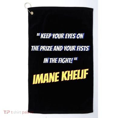 Imane Boxer Golf Towel