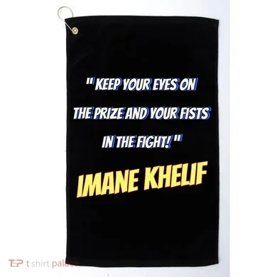 Imane Boxer Golf Towel