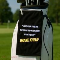 Imane Boxer Golf Towel thumb 2