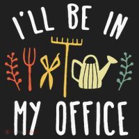 Ill Be In My Office Garden Funny Gardening Beanie thumb 2