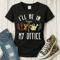 Ill Be In My Office Garden Funny Gardening Women's T-Shirt thumb 3