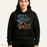 I'll Be In The Backyard Funny Cigar And Bourbon Lovers Hoodie thumb 5