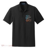 I'll Be In The Backyard Funny Cigar And Bourbon Lovers Dry Zone Grid Polo thumb 0