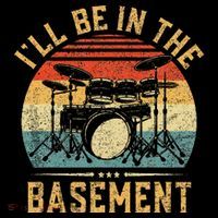 I'll Be In The Basement Drumming for Funny Drummer Coffee Mug thumb 5