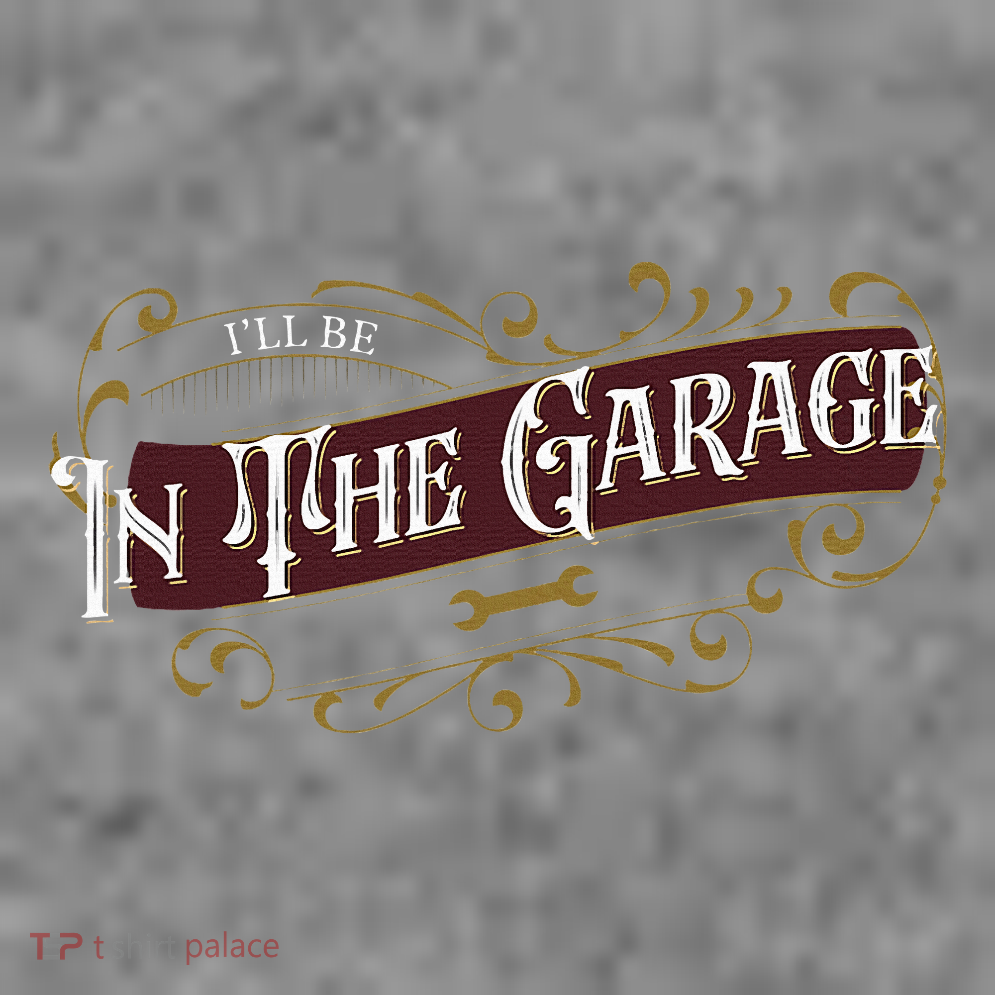 ILl Be In The Garage Toddler Hoodie