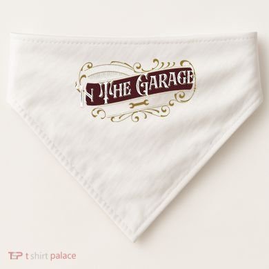 ILl Be In The Garage USA-Made Doggie Bandana