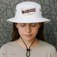 ILl Be In The Garage Bucket Hat thumb 3