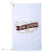 ILl Be In The Garage Golf Towel thumb 0