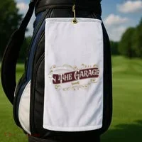 ILl Be In The Garage Golf Towel thumb 2