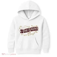 ILl Be In The Garage Kids Hoodie thumb 0