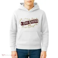 ILl Be In The Garage Kids Hoodie thumb 4