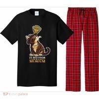 It Belongs In A Museum Archeology Archeologist Cat Kitty Pajama Set thumb 0