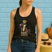 It Belongs In A Museum Archeology Archeologist Cat Kitty Women's Tank Top thumb 2