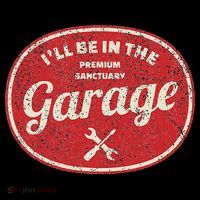 Ill Be In The Garage Doggie Tank thumb 4