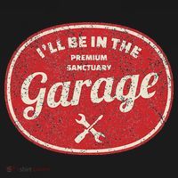 Ill Be In The Garage Apron thumb 3