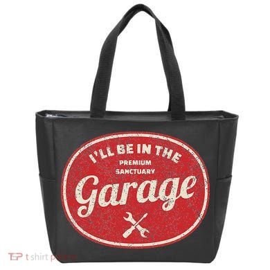 Ill Be In The Garage Tote Bag