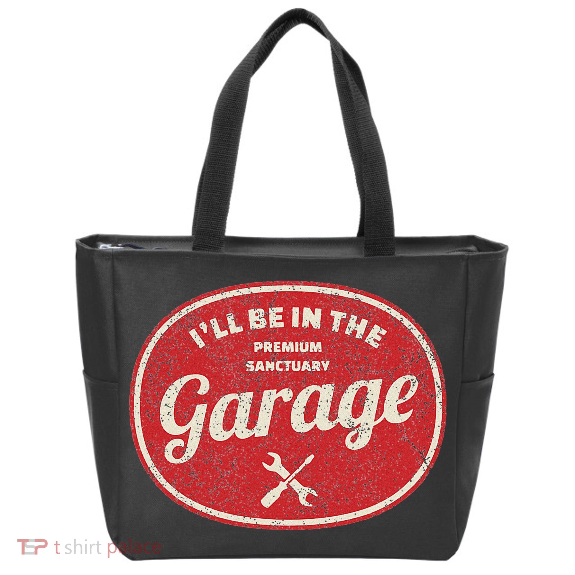Ill Be In The Garage Tote Bag