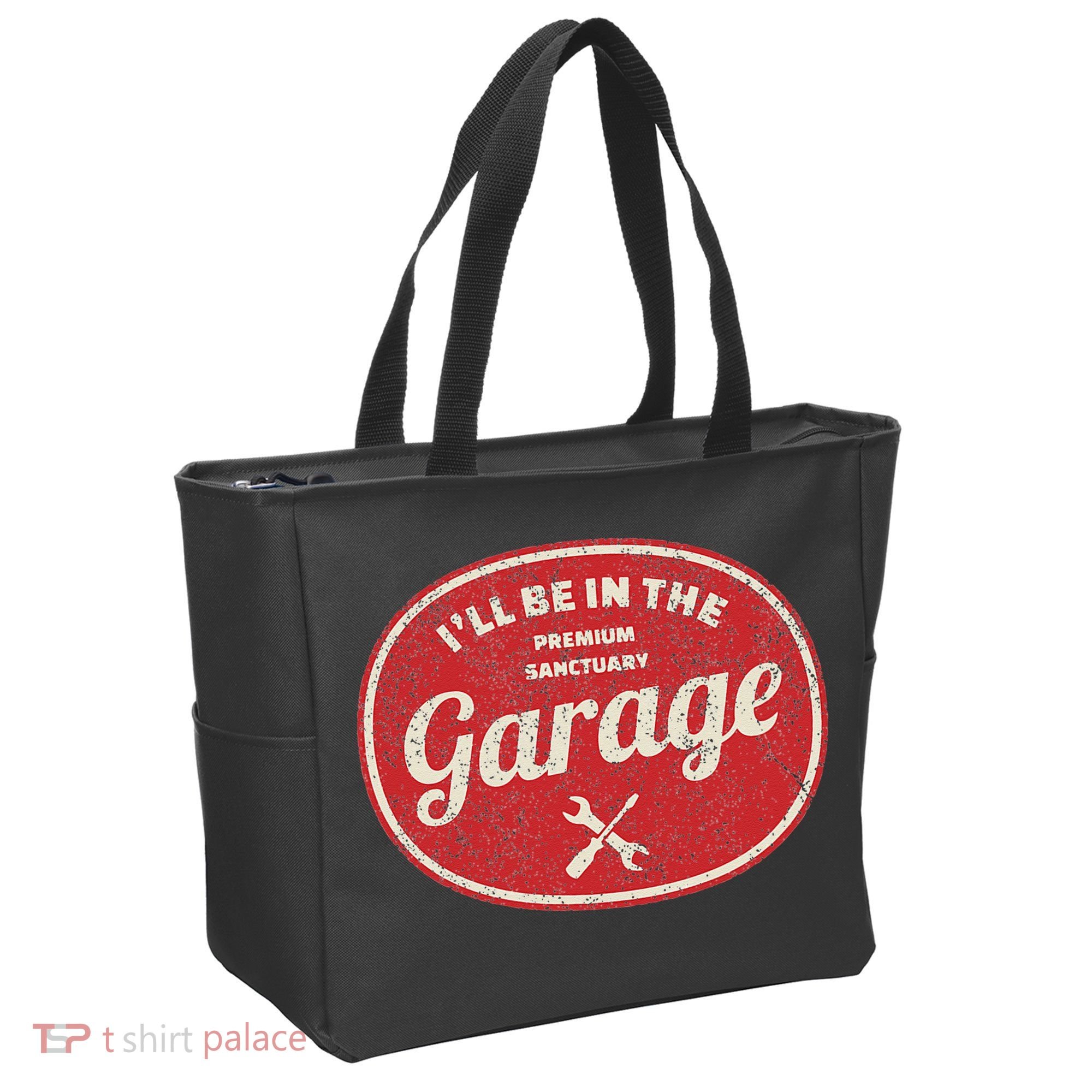 Ill Be In The Garage Tote Bag