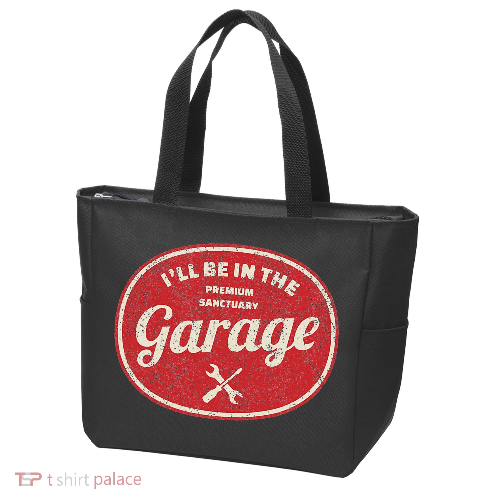 Ill Be In The Garage Tote Bag