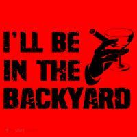 Ill Be In The Backyard Bourbon And Stogie Santa Hat thumb 1