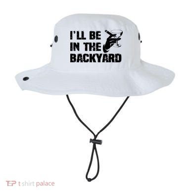 Ill Be In The Backyard Bourbon And Stogie Bucket Hat