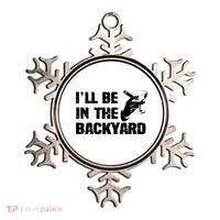 Ill Be In The Backyard Bourbon And Stogie Ornament thumb 0