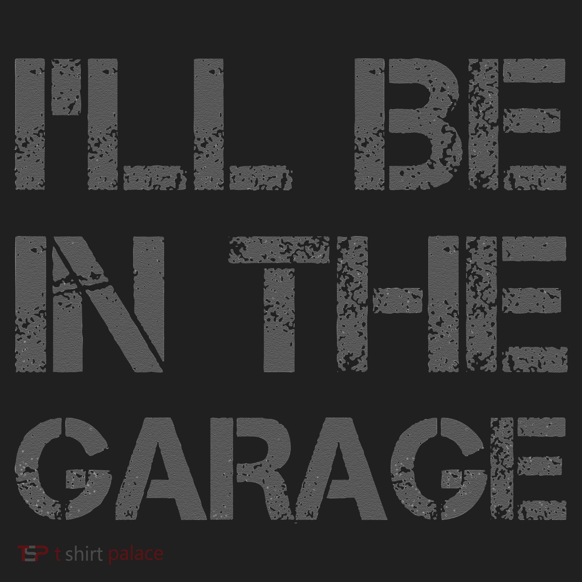 I'll Be in The Garage Mechanic Dad Joke Handyman Grandpa Fun Tumbler