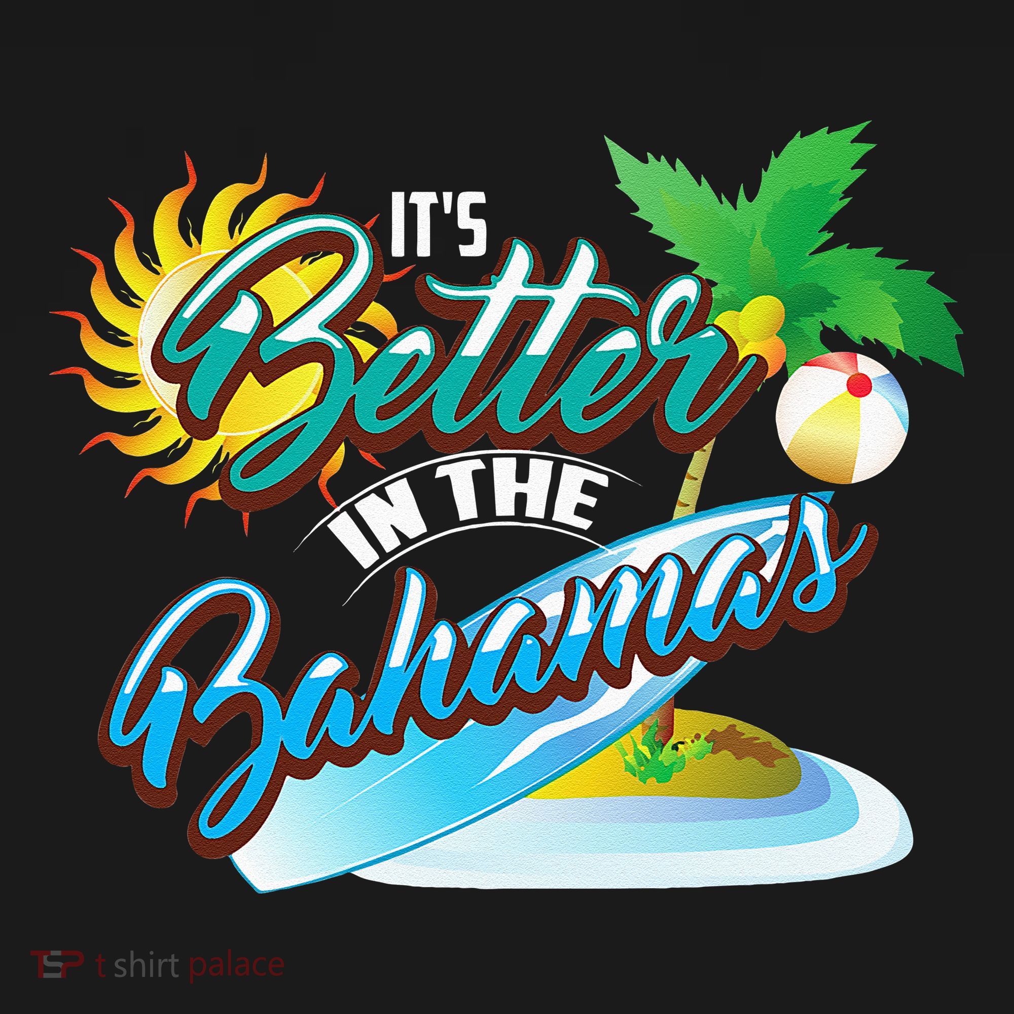 Its Better In The Bahamas Cute Bahamian Island Gift Women's Hoodie