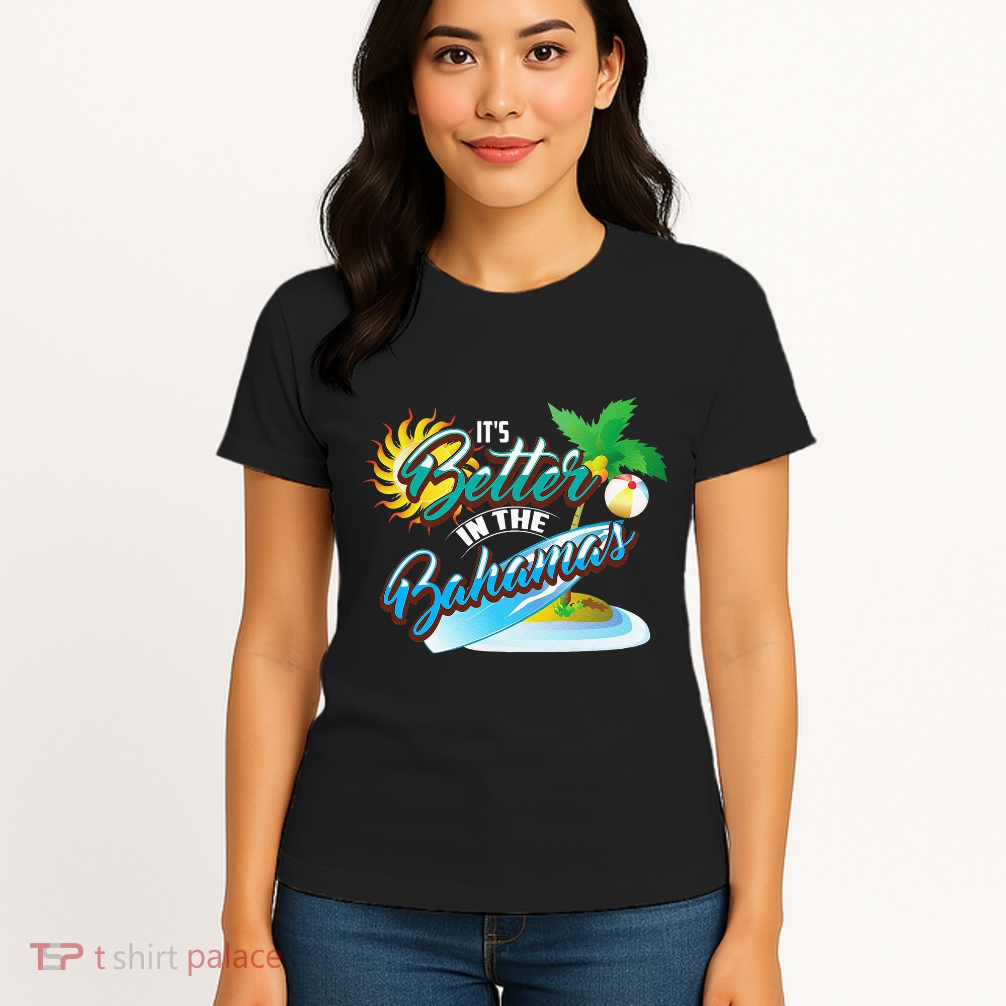 Its Better In The Bahamas Cute Bahamian Island Gift Women's T-Shirt