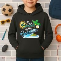 Its Better In The Bahamas Cute Bahamian Island Gift Kids Hoodie thumb 2