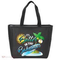 Its Better In The Bahamas Cute Bahamian Island Gift Tote Bag thumb 0