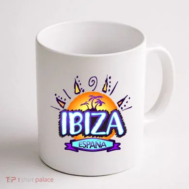 Ibiza Espana Coffee Mug back
