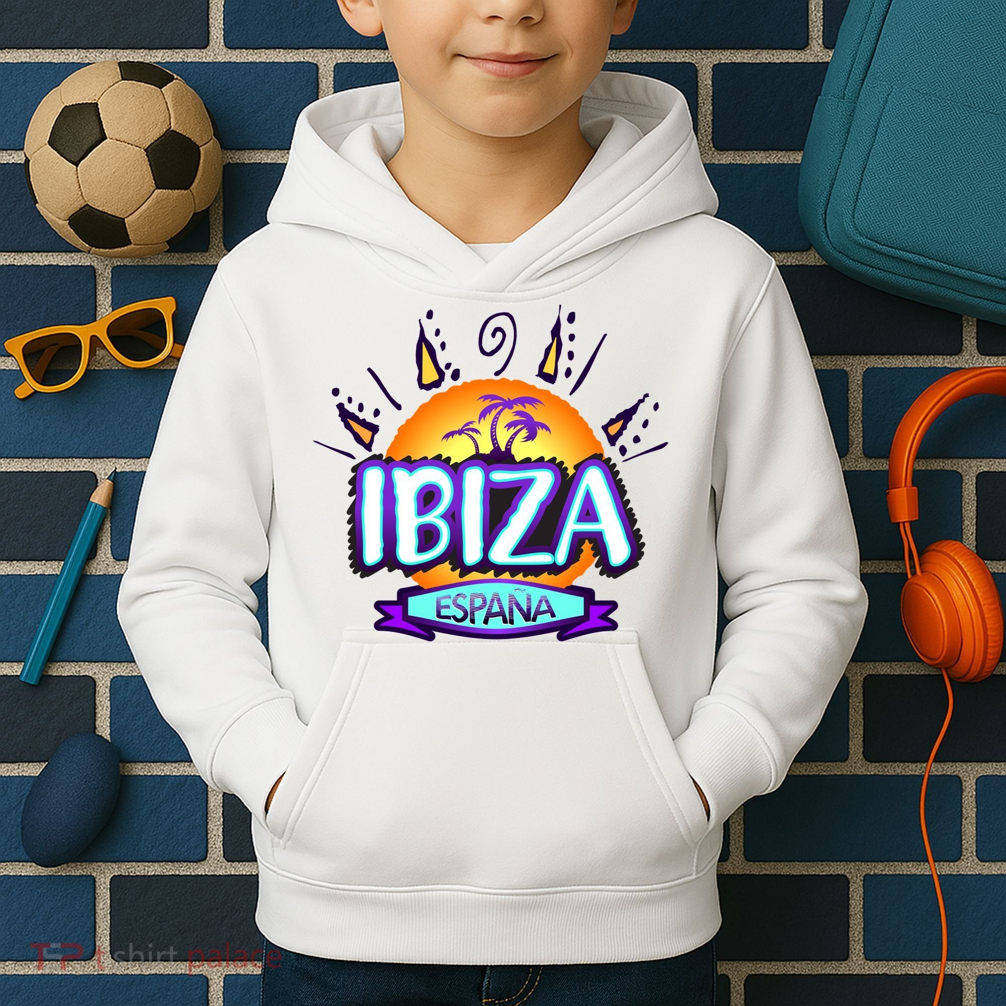 Ibiza Espana Kids Hoodie