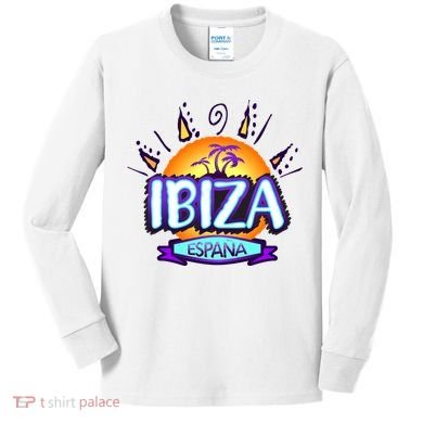 Ibiza Espana Kids Long Sleeve Shirt