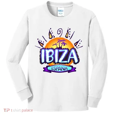Ibiza Espana Kids Long Sleeve Shirt