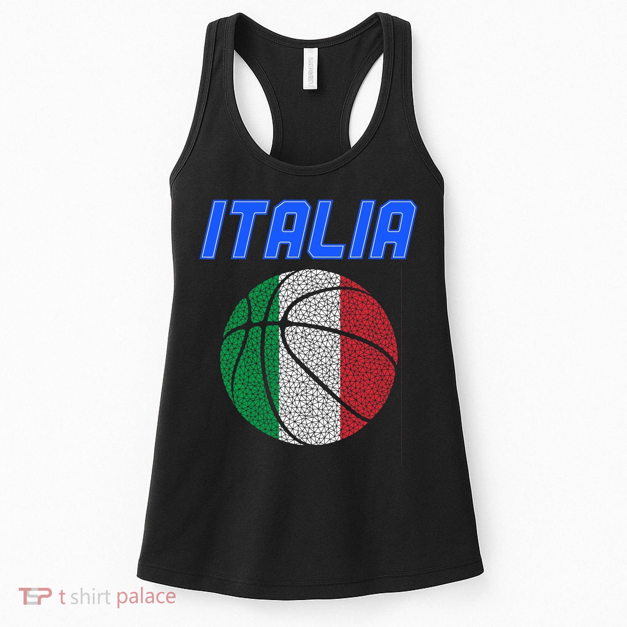 Italy Basketball Jersey Flag Italia Women's Tank Top