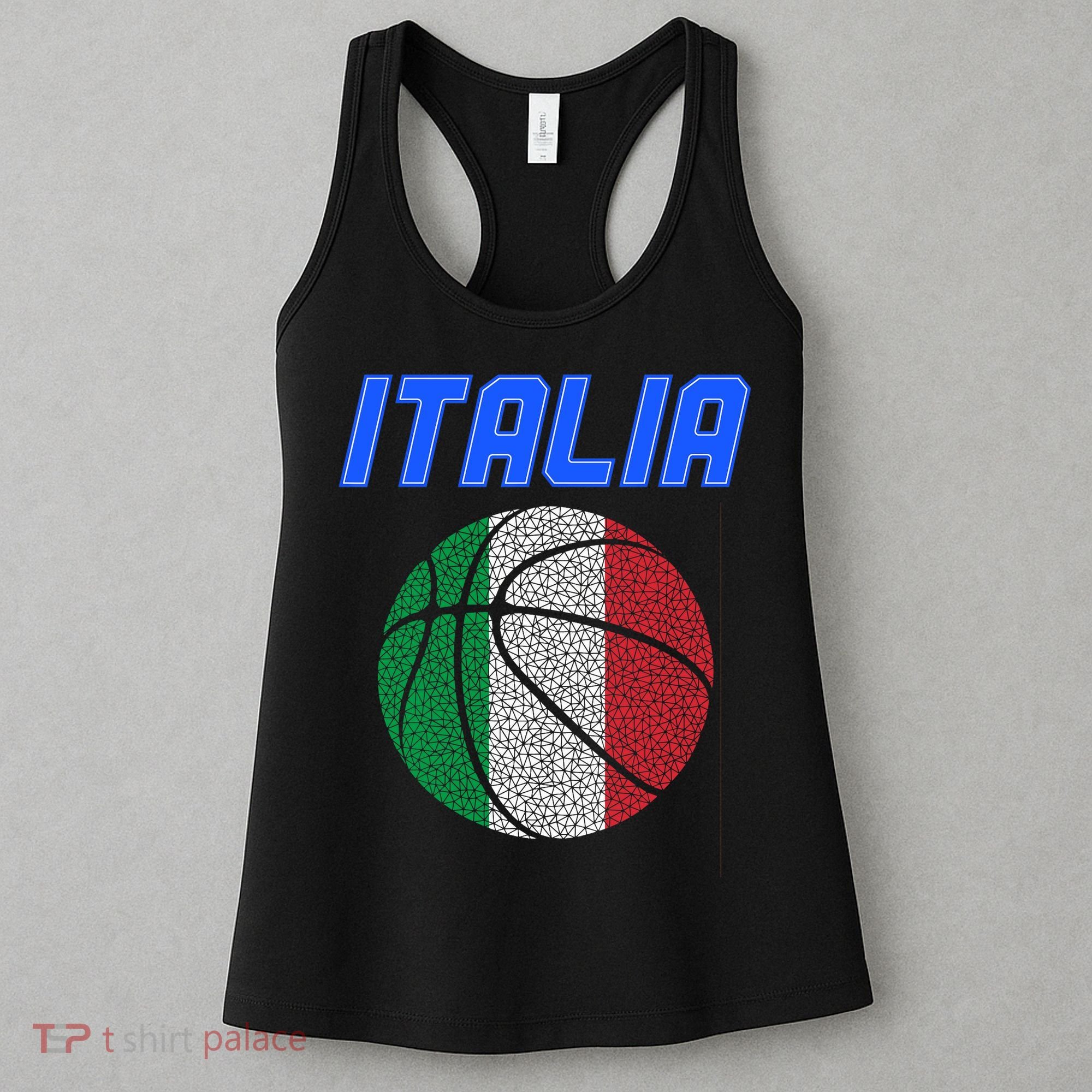 Italy Basketball Jersey Flag Italia Women's Tank Top