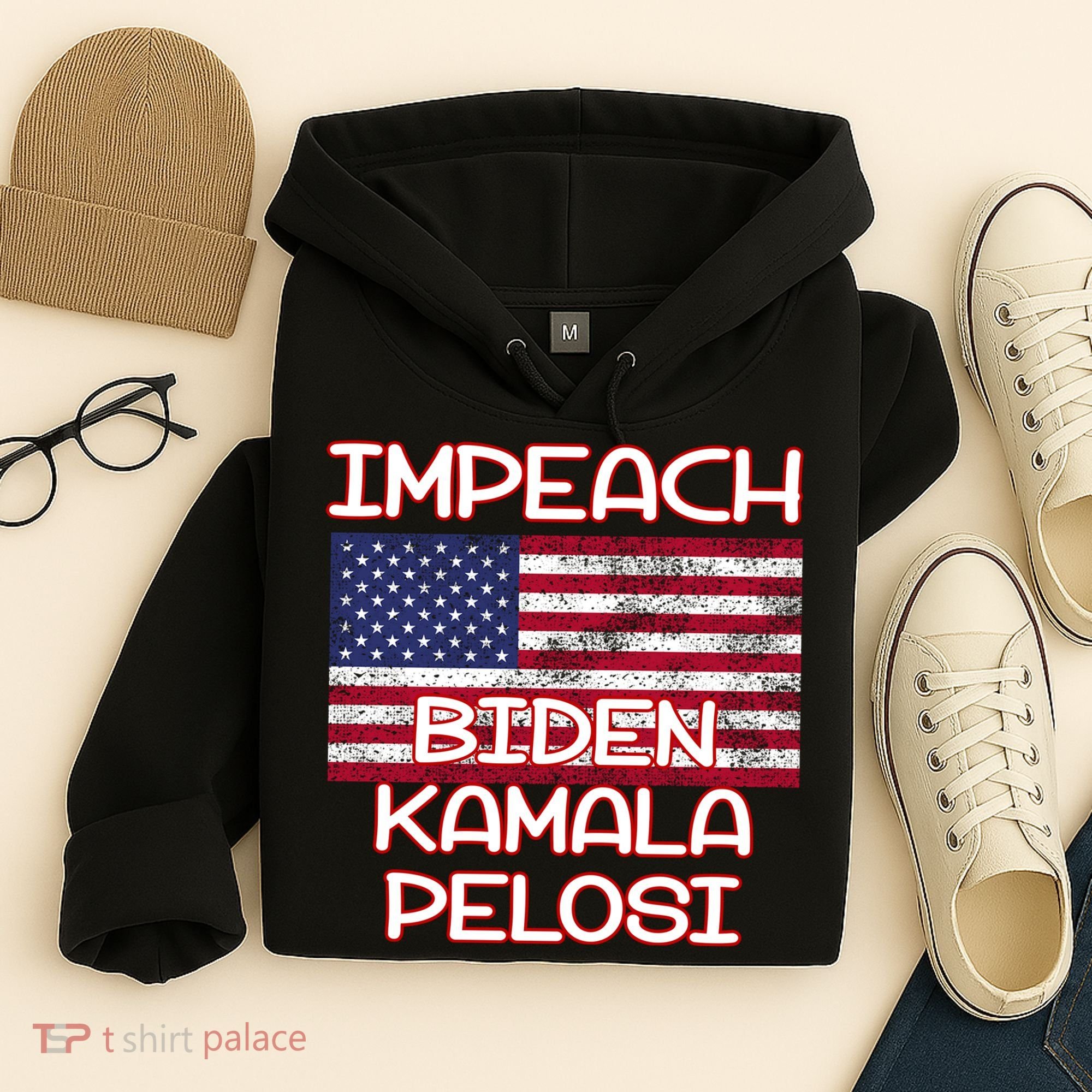 Impeach Biden Kamala Pelosi Hoodie