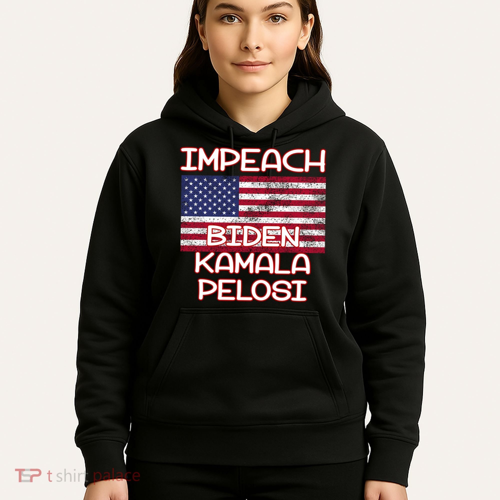 Impeach Biden Kamala Pelosi Hoodie