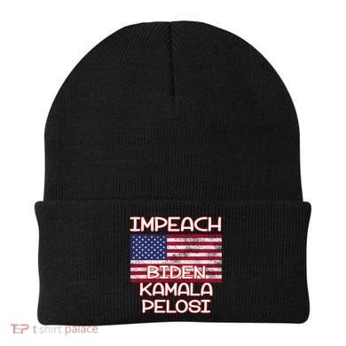 Impeach Biden Kamala Pelosi Beanie