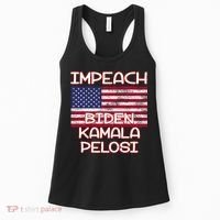 Impeach Biden Kamala Pelosi Women's Tank Top thumb 0
