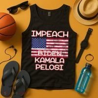Impeach Biden Kamala Pelosi Tank Top thumb 4