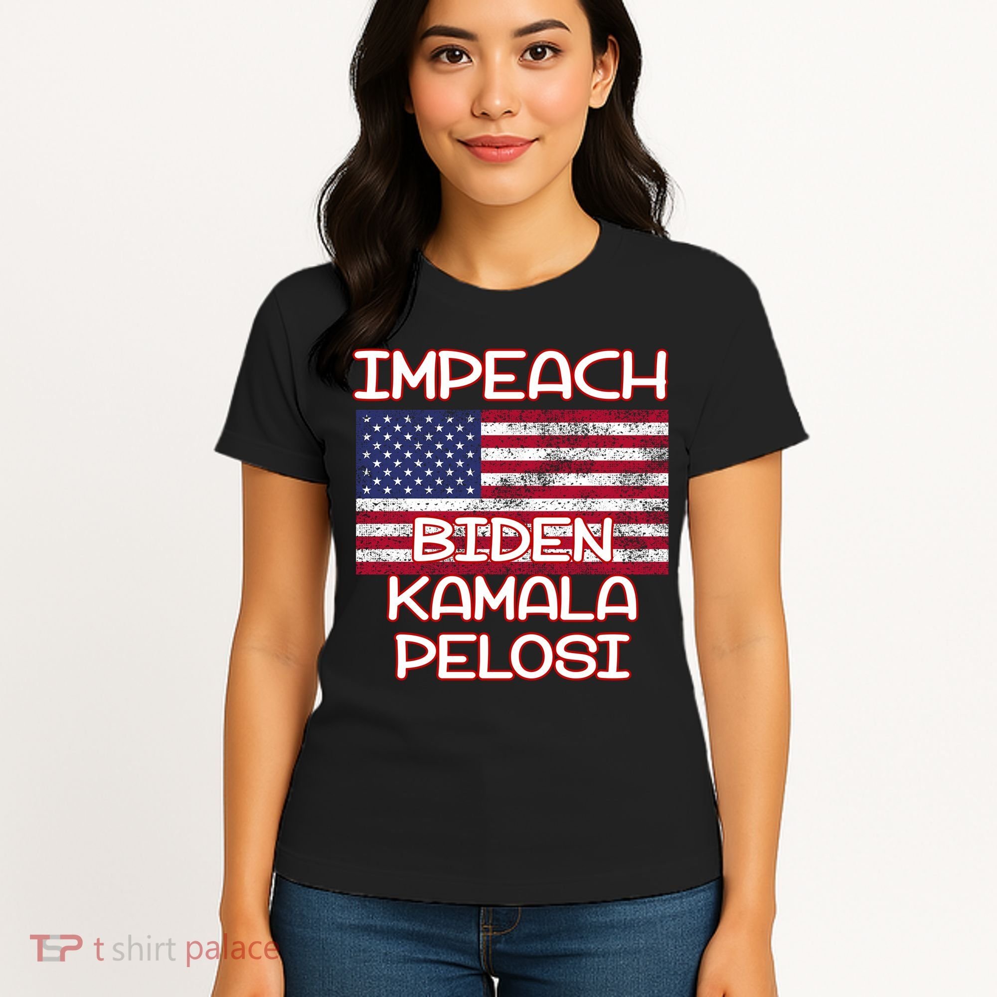 Impeach Biden Kamala Pelosi Women's T-Shirt