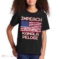 Impeach Biden Kamala Pelosi Kids T-Shirt thumb 2