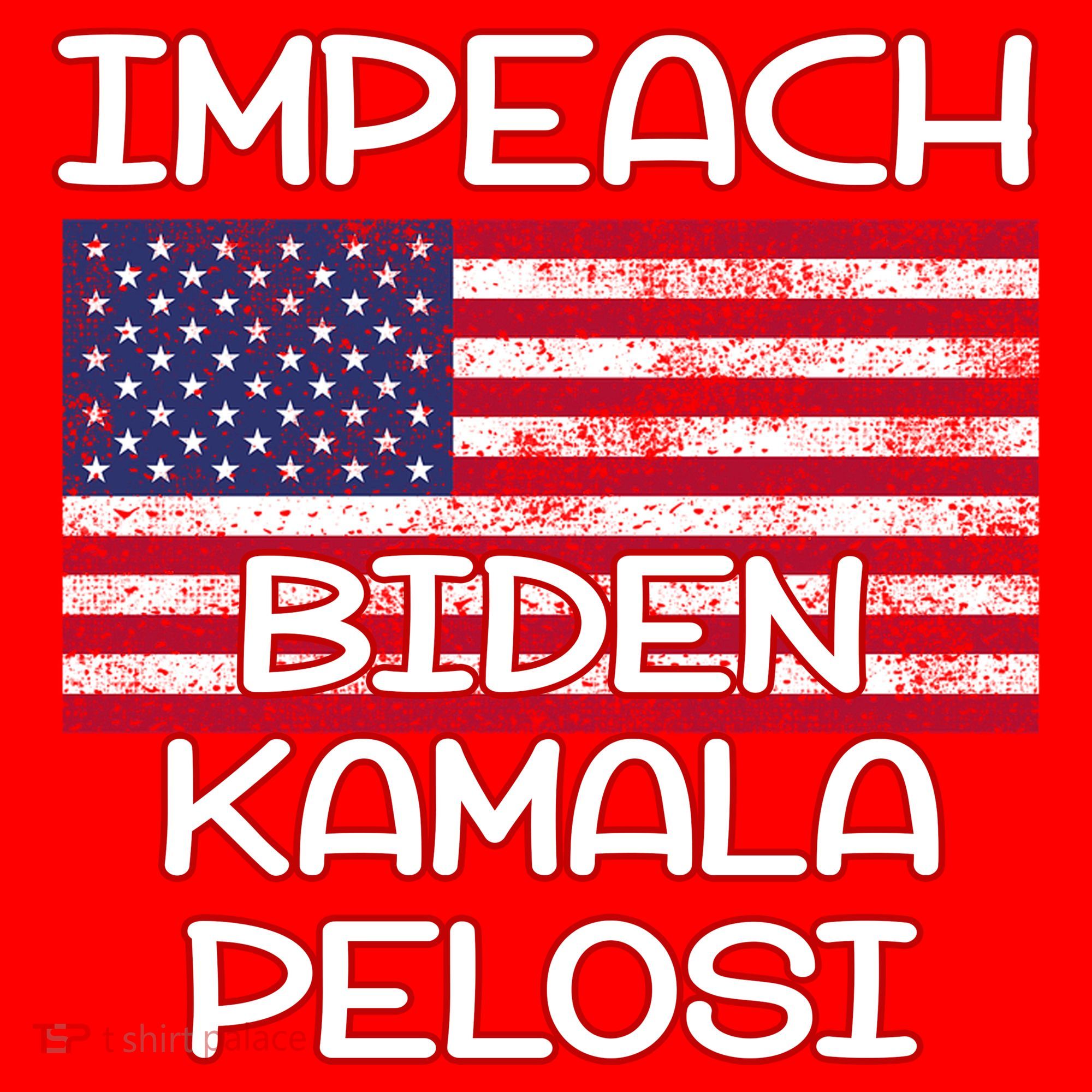 Impeach Biden Kamala Pelosi Santa Hat