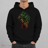 Inspiring Black Leaders Power Fist Hand Juneteenth Pride Hoodie thumb 0