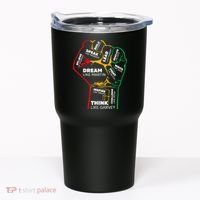 Inspiring Black Leaders Power Fist Hand BHM Tumbler thumb 0